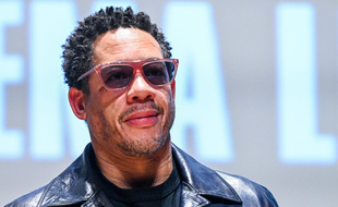 Joeystarr à l'avant-première du film Suprêmes à Bruxelles, le 18 novembre 2021.