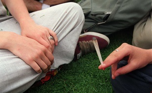 Un joint, illustration.