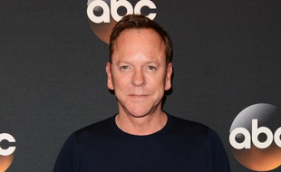 L'acteur Kiefer Sutherland à New York