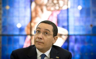 Le Premier ministre roumain Victor Ponta, le 9 juin 2015 à Bucarest