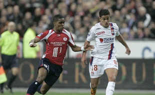 Hatem Ben Arfa lorsqu'il évoluait sous le maillot lyonnais