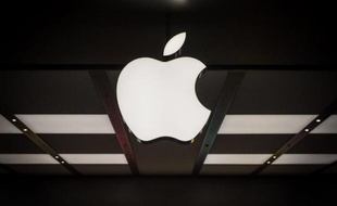 Le logo du géant américain de l'informatique Apple