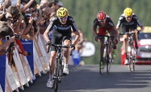 Christopher Froome, vainqueur à la Planche des Belles Filles en 2012.