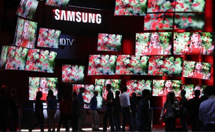 Illustration: le CES 2015, à Las Vegas.