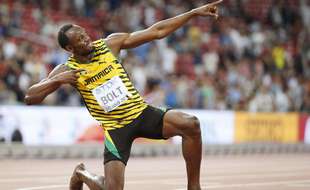 Usain Bolt décline le champ sémantique du tonnerre jusque dans sa descendance.
