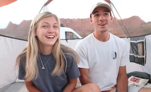 Gabby Petito et Brian Laundrie (capture vidéo).
