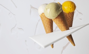 Les glaces du chocolatier Jacques Genin
