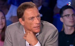 Jean-Claude Van Damme dans le numéro d'«ONPC» diffusé le 30 juin 2018.