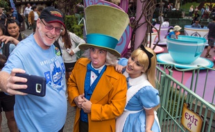 Jeff Reitz vient tous les jours à Disney depuis le 1er janvier 2012.
