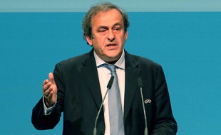 Michel Platini réélu président de l'UEFA, le 24 mars 2015