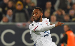 Moussa Dembélé, l'attaquant de l'OL.