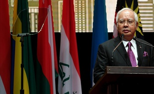Le Premier ministre malaisien Najib Razak