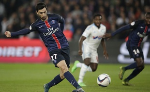 Javier Pastore lors de PSG-Marseille, le 4 octobre 2015.