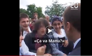 Le président Emmanuel Macron n'aime pas trop qu'on l'appelle Manu