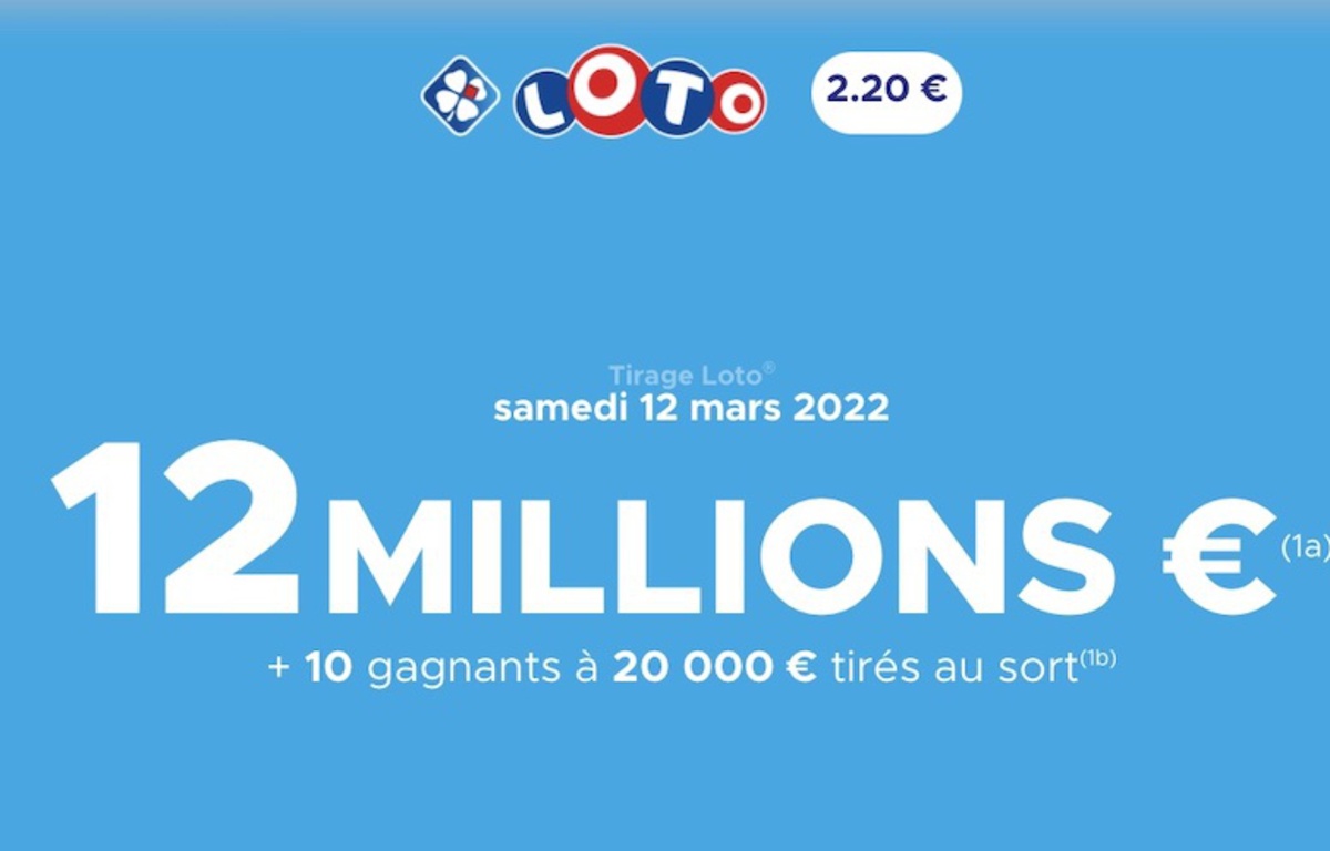 12 000 Won En Euros Loto FDJ : Un jackpot de 12 millions d'euros à gagner ce samedi 12 mars
