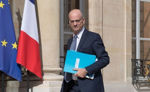 Le ministre de l'Education national Jean-Michel Blanquer devant l'Elysée le 7 juin 2017.
