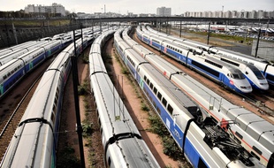 Des TGV en gare de Lyon à Paris (image d'illustration).