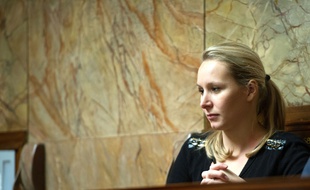 Marion Maréchal Le Pen à l'Assemblée le 2 décembre 2014.