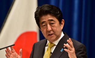 Le Premier ministre japonais Shinzo Abe à Tokyo, le 25 septembre 2015