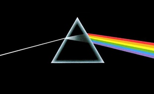 La pochette de l'album «Dark side of the Moon» des Pink Floyd