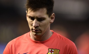 Lionel Messi à Valence, le 30 novembre 2014.