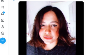 Capture d'écran du compte Twitter de la Britannique miss Potkin.