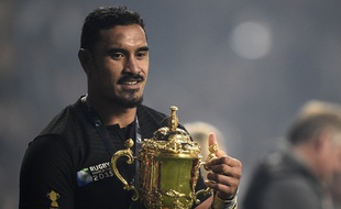 Jerome Kaino a remporté en 2015 sa deuxième Coupe du monde avec la Nouvelle-Zélande, après celle de 2011.
