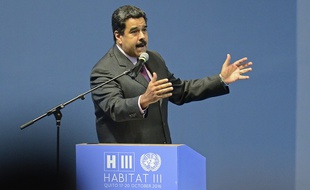 Nicolas Maduro à Quito le 17 octobre 2016