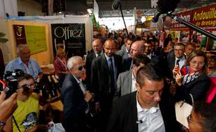 La foire agricole de Châlons-en-Champagne, inaugurée par l'ex-Premier ministre Edouard Philippe en 2017