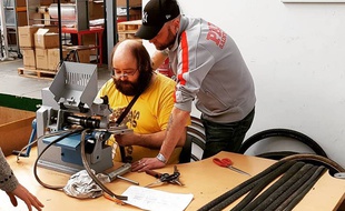 L'atelier de fabrication de La Vie est Belt, à Tourcoing.