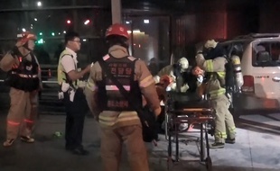 Les secours après l'immolation