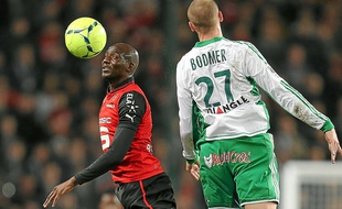 Alou Diarra (ici contre l'ASSE) a profité de la dernière trêve internationale pour se remettre complètement d'aplomb.