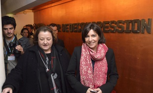 Frédérique Calandra et Anne Hidalgo en 2014