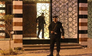 Un policier égyptien le 27 janvier 2012 au Caire