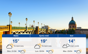 Météo Toulouse: Prévisions du samedi 20 avril 2019