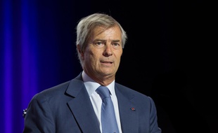 Vincent Bolloré, le patron de Vivendi, à Paris en avril 2015.