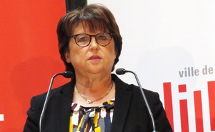 Martien Aubry, lors des vœux à la presse, en janvier 2018.