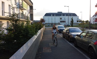 Désormais, Marine utilise son vélo dès que possible.