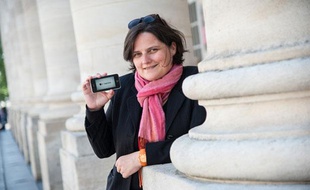 Clothilde Chapuis, présidente de la Licra Bordeaux et Gironde