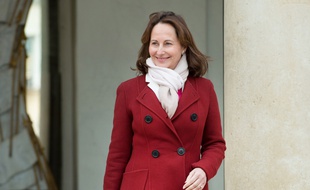Ségolène Royal à l'Elysée le 13 janvier 2016.