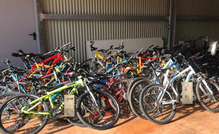 Les vélos retrouvés par les gendarmes de Montpellier