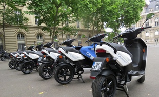 150 cityscoots sont déployés depuis ce mardi dans la capitale.