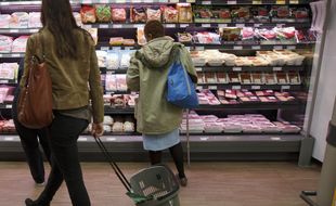 Un supermarché (illustration)
