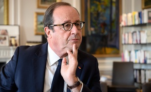 François Hollande, le 4 novembre 2020 dans son bureau à Paris.