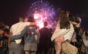 Le feu d'artifice est de retour à Nice après deux ans d'absence.