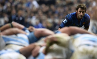 L'ailier français Maxime Médard contre l'Argentine, le 22 novembre 2014.