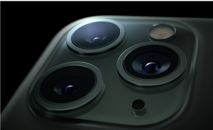 Le triple capteur photo des iPhone 11 Pro et iPhone 11 Pro Max.
