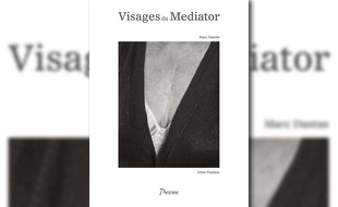 La couverture du livre «Visages du Mediator» du photographe Marc Dantan aux éditions Prescrire.