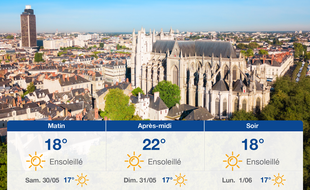 Météo Nantes: Prévisions du vendredi 29 mai 2020