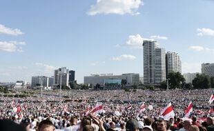 Manifestation à Minsk